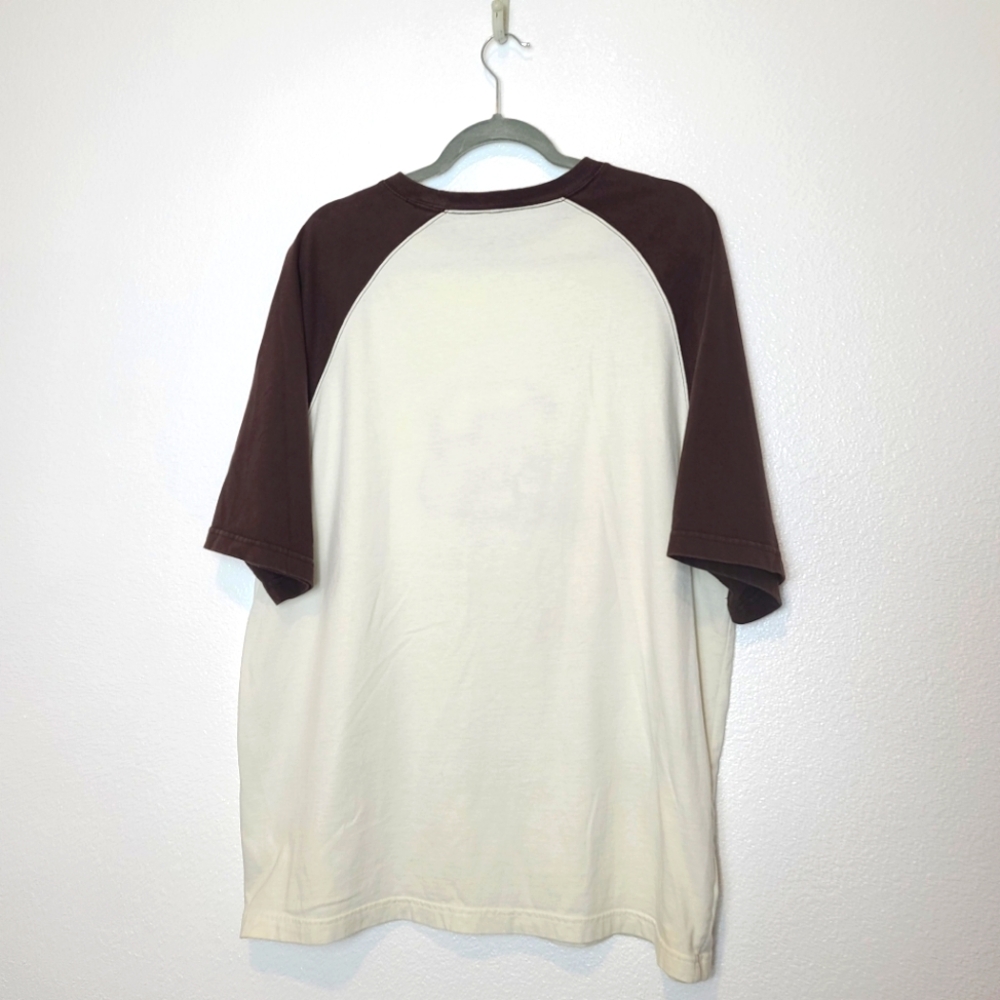 Vintage Walt Disney World Grumpy Graphic Print Varsity Collegiate Tee - Picture 6 of 10